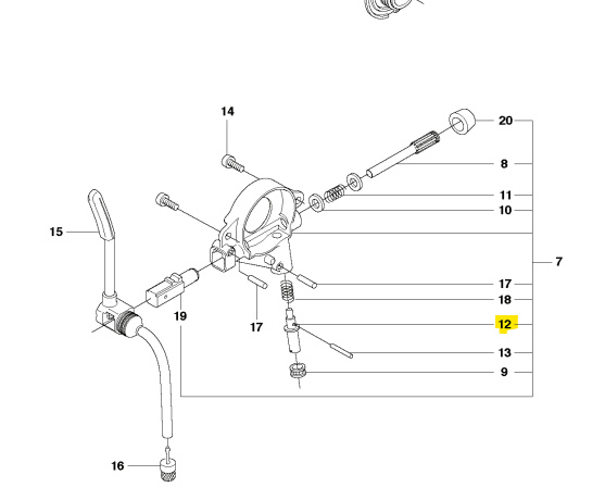 Śruba regulacyjna 5051570-01