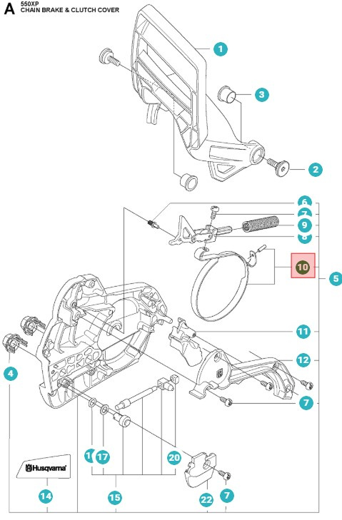 Taśma Hamulcowa Husqvarna 545, 550XP, 555, 560XP, 562XP