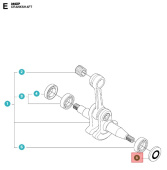 Pierścień uszczelniający 5052757-19 Pierścień uszczelniający 5052757-19