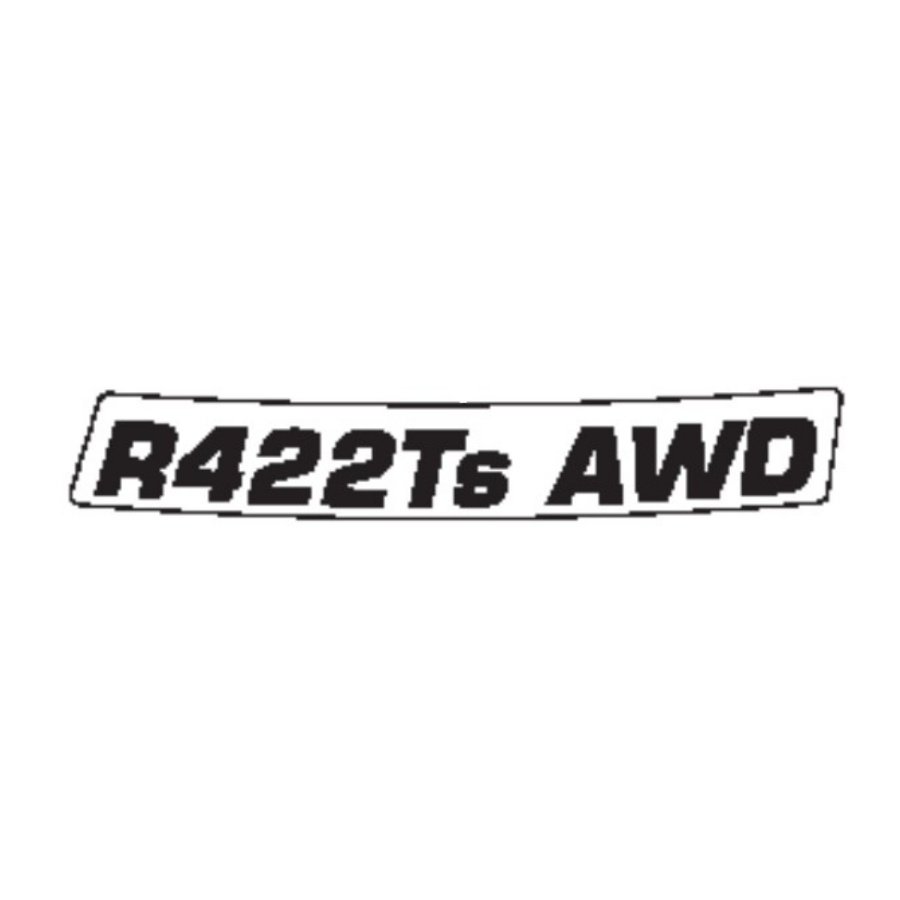 Naklejka R422Ts AWD
