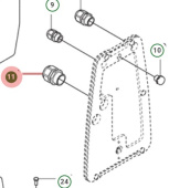 Uziemienie Kabla M25X1,5 5055269-03 Uziemienie Kabla M25X1,5 5055269-03