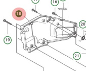 Uchwyt Połowy Siano 5062453-03 Uchwyt Połowy Siano 5062453-03