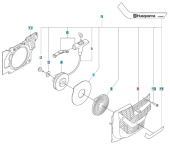 Osłona rozrusznika K1270 Pomarańczowa Fle Osłona rozrusznika K1270 Pomarańczowa Fle