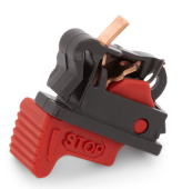 Wyłącznik Stop Szary Wyłącznik Stop Szary