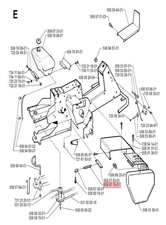 Sprężyna powrotna układu kierowniczego