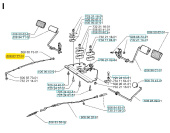 Linka hamulca Rider 13, 13 Bio, 850HST, 970HST Bioclip Linka hamulca Rider 13, 13 Bio, 850HST, 970HST Bioclip