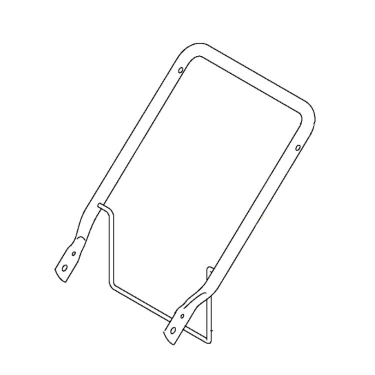 Dolna kierownica, szara