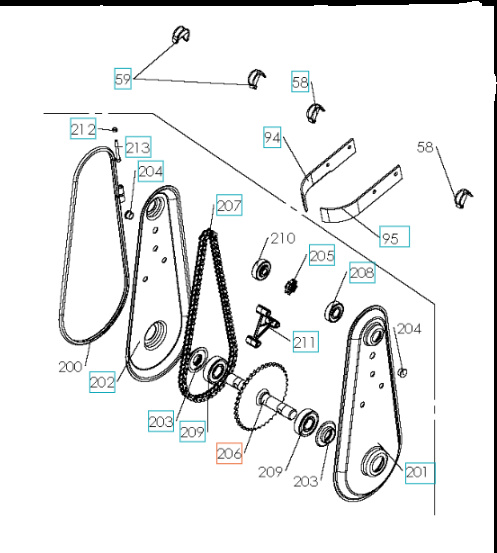 Koło zębate 5196530-07