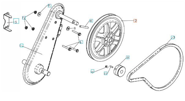 Krążek linowy 5196530-60