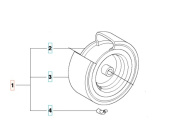 Koło R111B, R111B5, R112C, R112C5, R112iC Koło R111B, R111B5, R112C, R112C5, R112iC