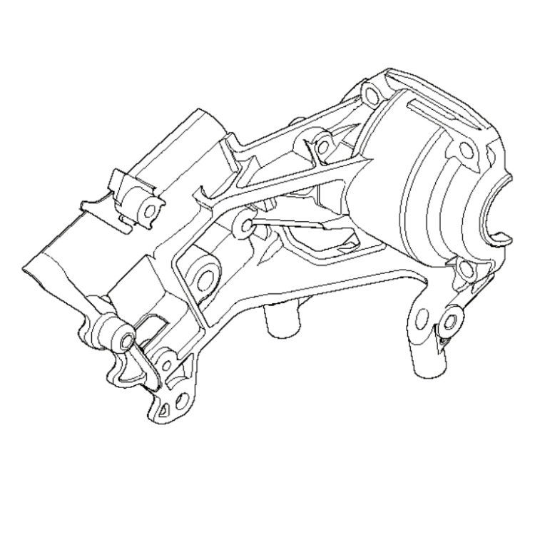 Obudowa, korba 5276656-01