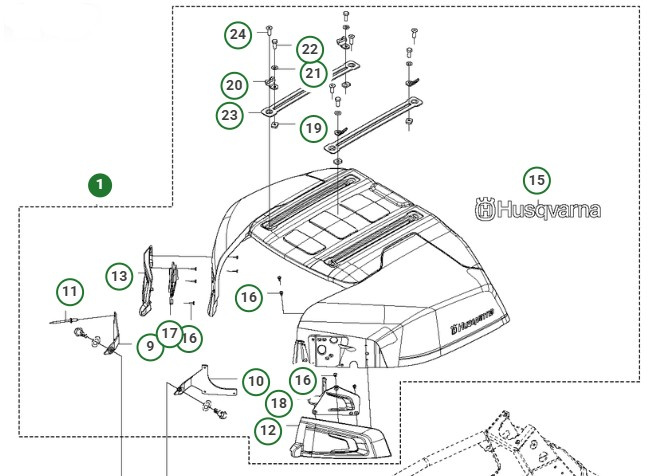 ENGINE HOOD ASSY WITH HINGES &