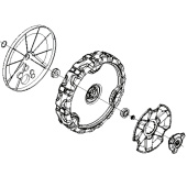 Przednie koło 5295956-01 Przednie koło 5295956-01