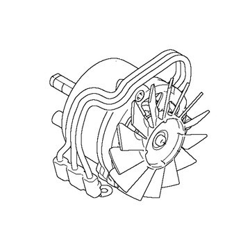 Silnik zespołu piły łańcuchowej Akumulator