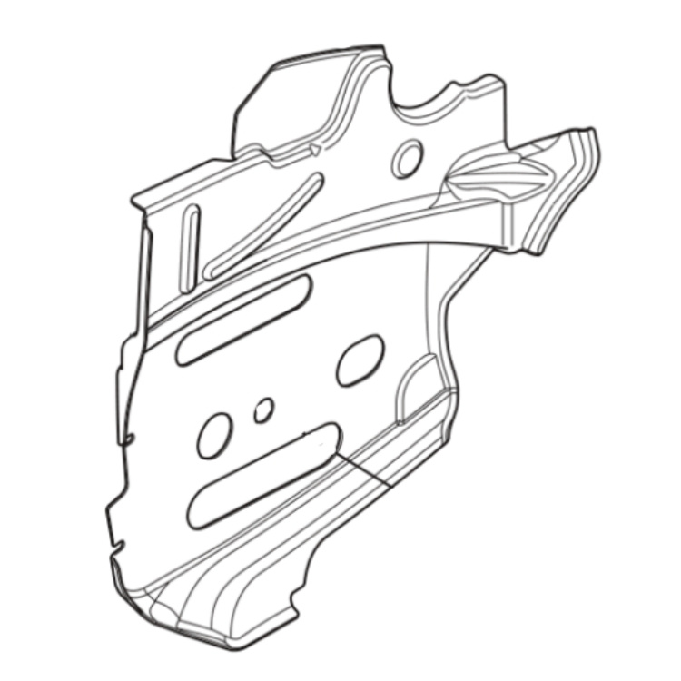 Płytka prowadząca łańcuch 564Xpg