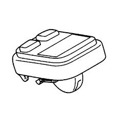 Panel sterowania Mały 2Btn Bt Cs 5298674-01