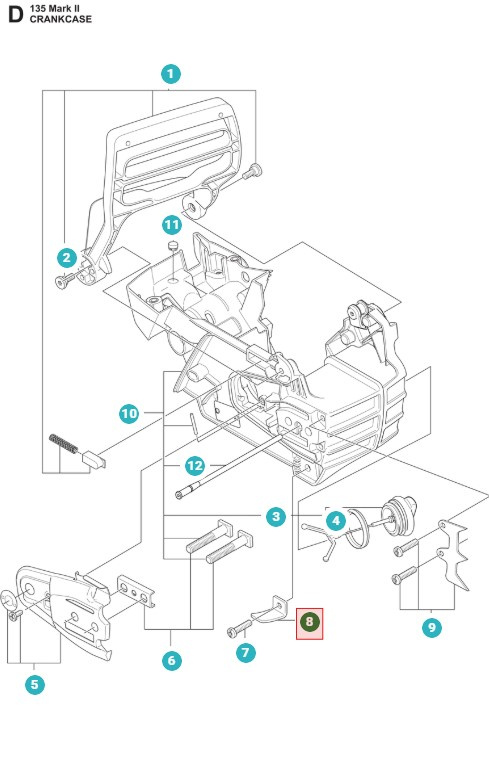 Chwytak łańcucha 5300298-50