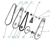 Dystans 5310084-50 Dystans 5310084-50