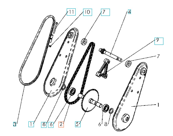 Łańcuch 5310084-51