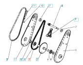 Łańcuch 5310084-51 Łańcuch 5310084-51