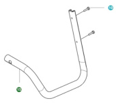 Rama zderzaka lewego Rama zderzaka lewego