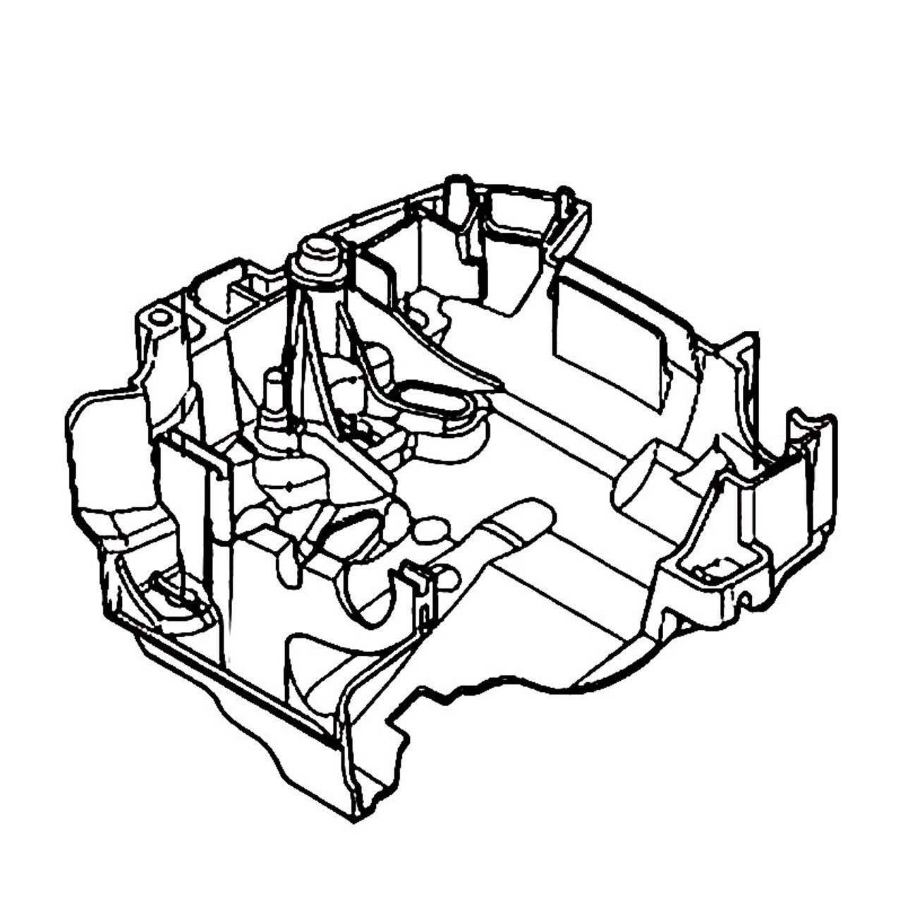 Zespół podstawy obszaru gaźnika 555 5310942-01