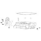 Zestaw pokrywy skrzyni korbowej 5311477-33 Zestaw pokrywy skrzyni korbowej 5311477-33