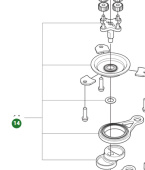 Pierścień łożyska zgrubnie nacięty 5311957-02 Pierścień łożyska zgrubnie nacięty 5311957-02