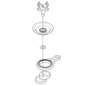 Pierścień łożyska zgrubnie nacięty 5311957-02 Pierścień łożyska zgrubnie nacięty 5311957-02