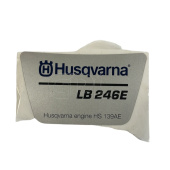 Naklejka Husqvarna LB246E Naklejka Husqvarna LB246E