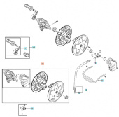 Prowadnica węża szpuli Prowadnica węża 5312776-01 Prowadnica węża szpuli Prowadnica węża 5312776-01