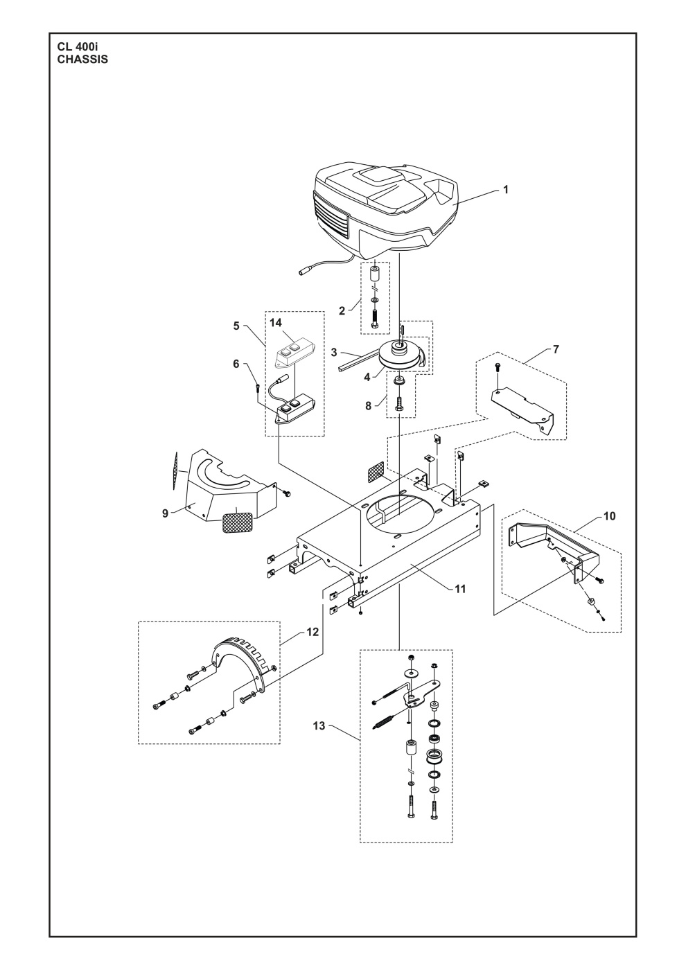 Płyta sterująca Cl400I 5314202-01
