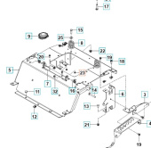 Nakrętka 1/4-20 5320506-75 Nakrętka 1/4-20 5320506-75