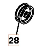 Krążek linowy 5321046-79 Krążek linowy 5321046-79