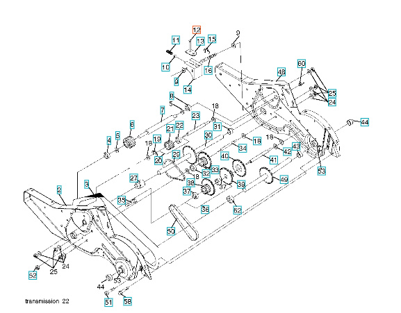 Pierścień uszczelniający 5321061-60