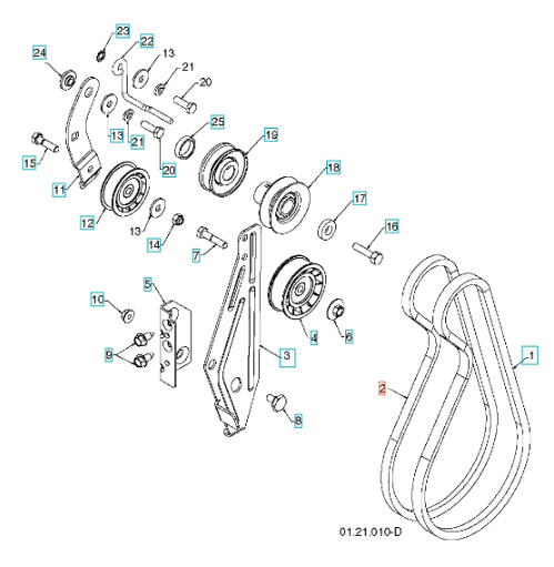 Napęd pasowy 5321923-83