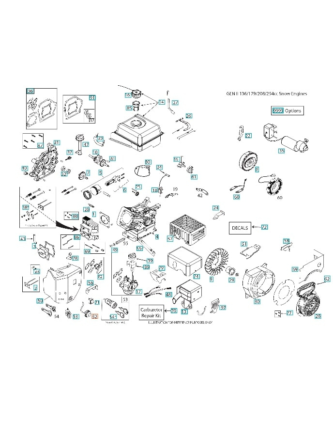 Zespół żarówki zastrzyku paliwa z wężem 5324249-49