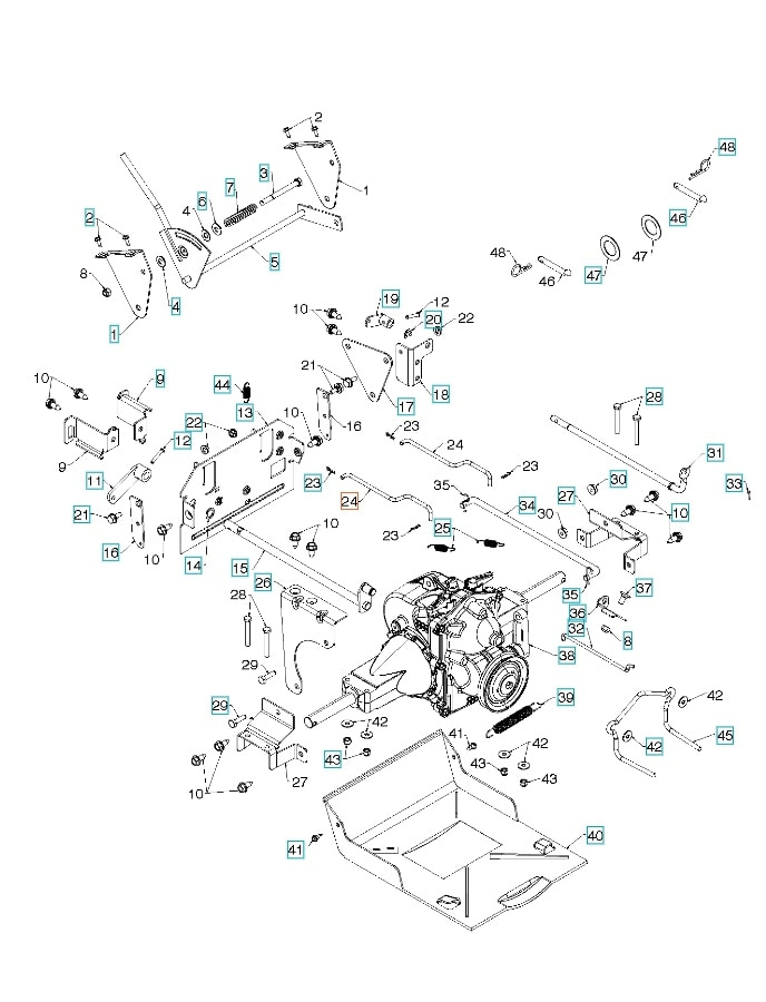 Pręty ściągające 5324254-96