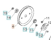 Krążek linowy 5324271-46 Krążek linowy 5324271-46