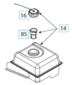 Zbiornik paliwa Kpl 5324292-09 Zbiornik paliwa Kpl 5324292-09