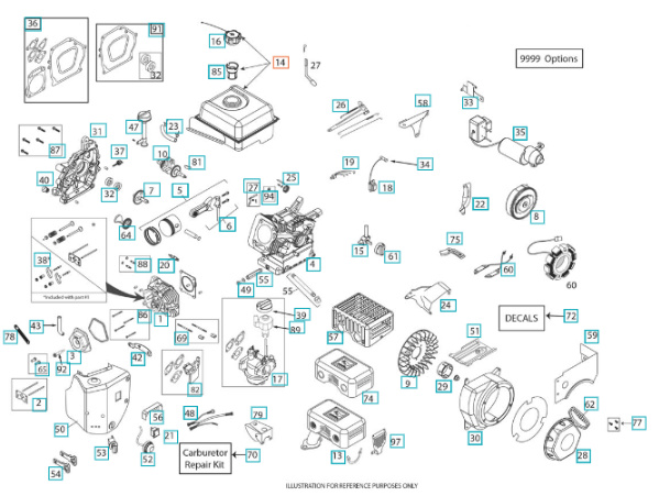 Zbiornik paliwa Kpl 5324292-09
