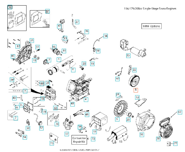 Koło zamachowe Kpl 5324292-35