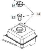 Zbiornik paliwa 5324348-89 Zbiornik paliwa 5324348-89