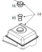 Zbiornik paliwa 5324348-89 Zbiornik paliwa 5324348-89