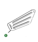 Ekran, Lewy 5324404-52 Ekran, Lewy 5324404-52