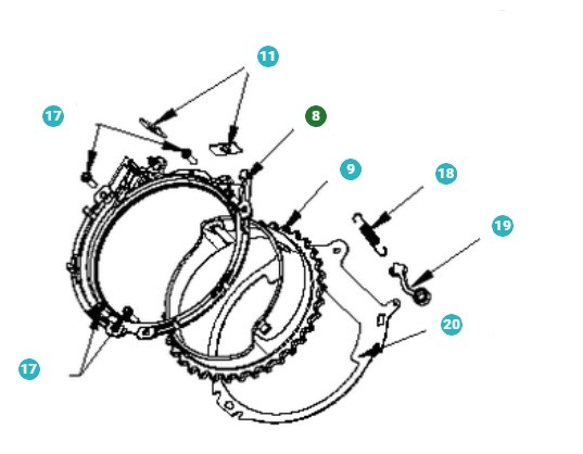 Pierścień 5324439-38