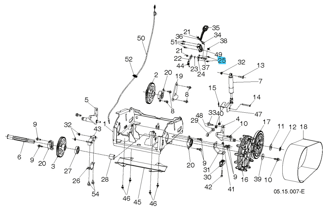 Podkładka 10-24 X 3/8 Hex 10-24 X