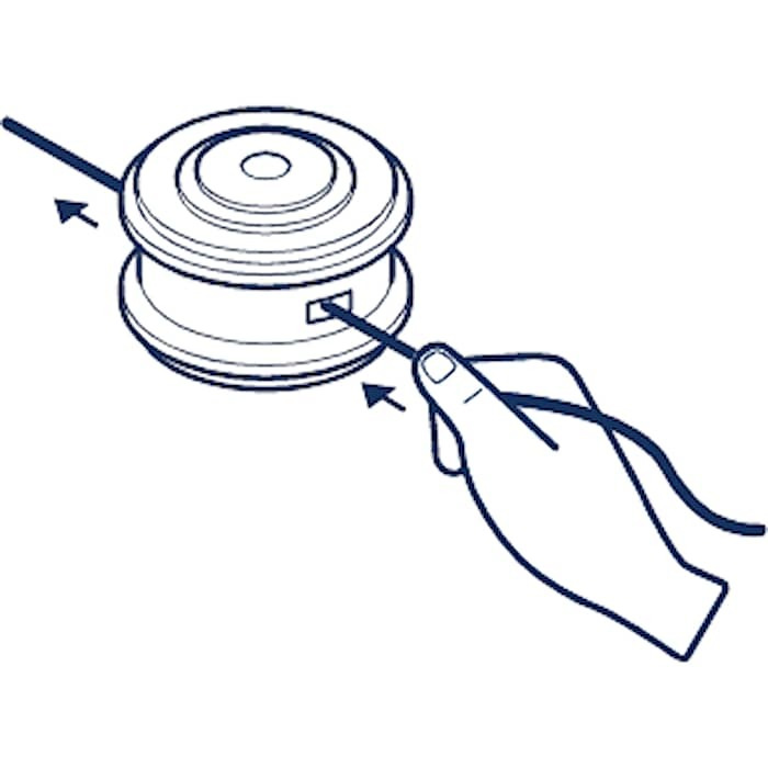 Głowica żyłkowa Husqvarna R25B M10L