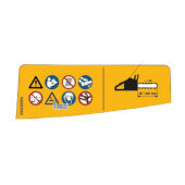 Etykieta ostrzegawcza 18Â Bar 5342325-04 Etykieta ostrzegawcza 18Â Bar 5342325-04