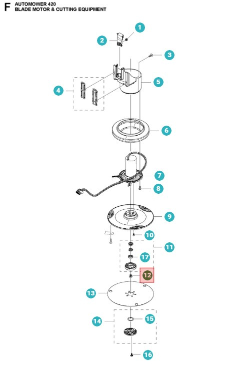 śruba K6SF M6X8 FZB